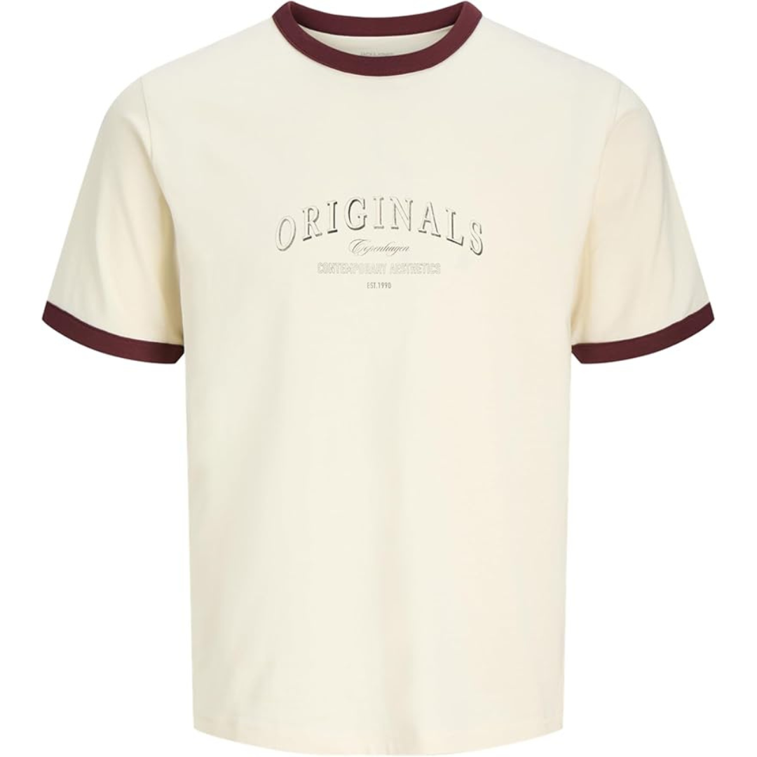 J&J Muška Majica JORCATSKILLS RINGER TEE SS